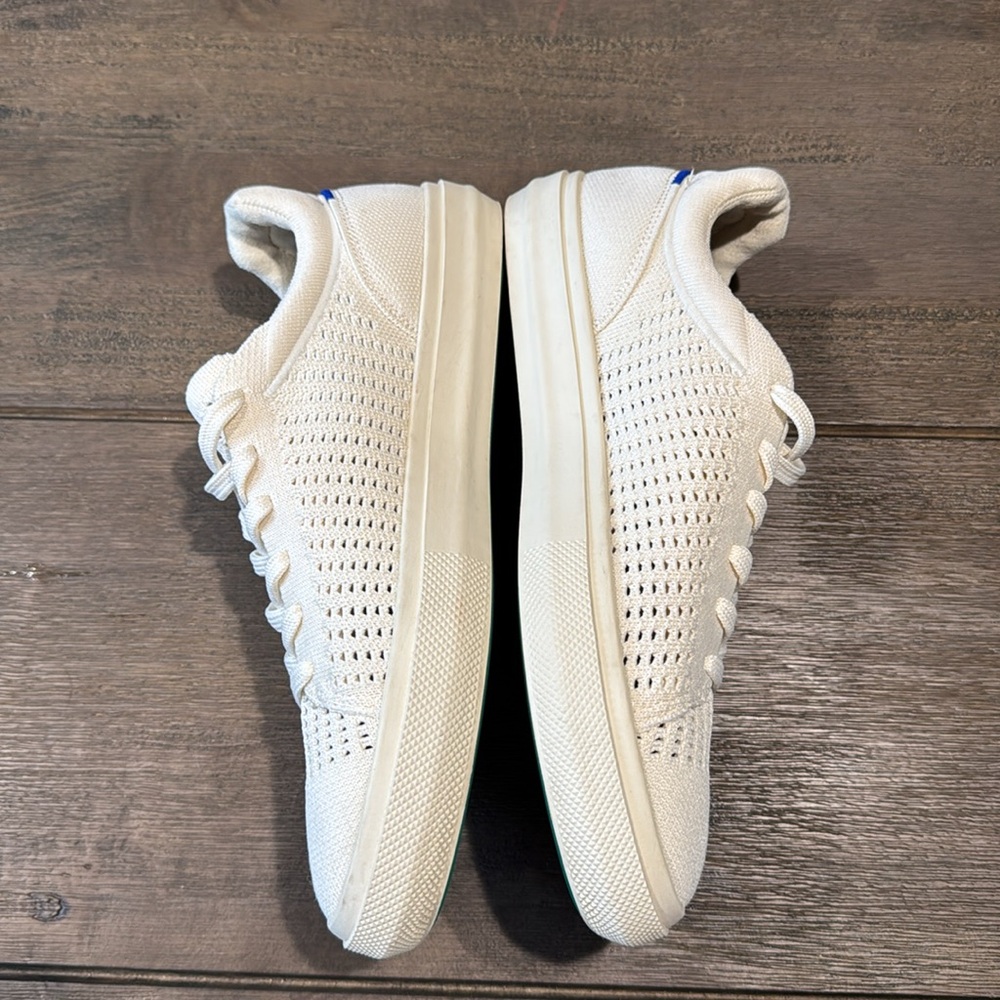 Rothy's The RS02 Sneaker Courtside White Size Women's 11.5 Men’s 10 - Picture 2 of 12